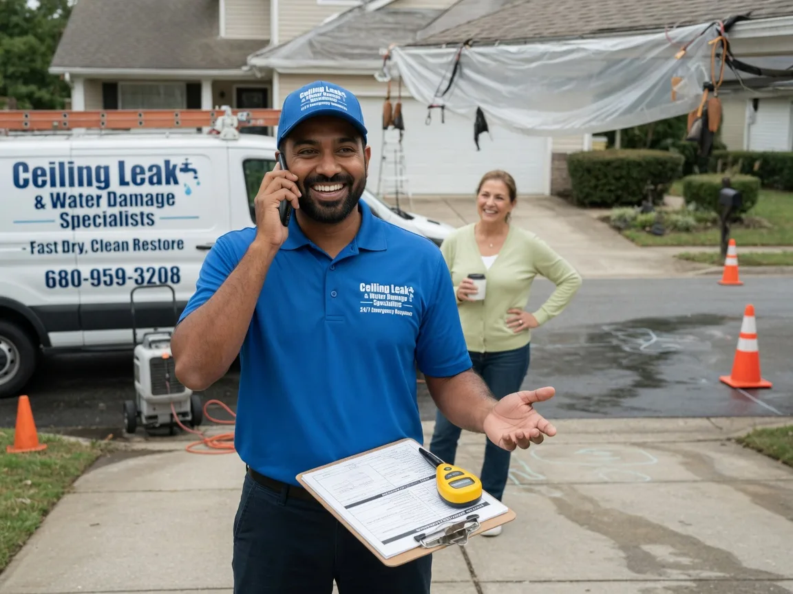 Ceiling Leak Cleanup Pendleton, KY FAQs